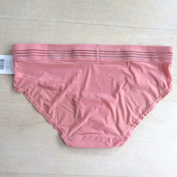 New Le Mystere Second Skin Hipster Panties Medium Pink Quartz - Picture 3 of 7